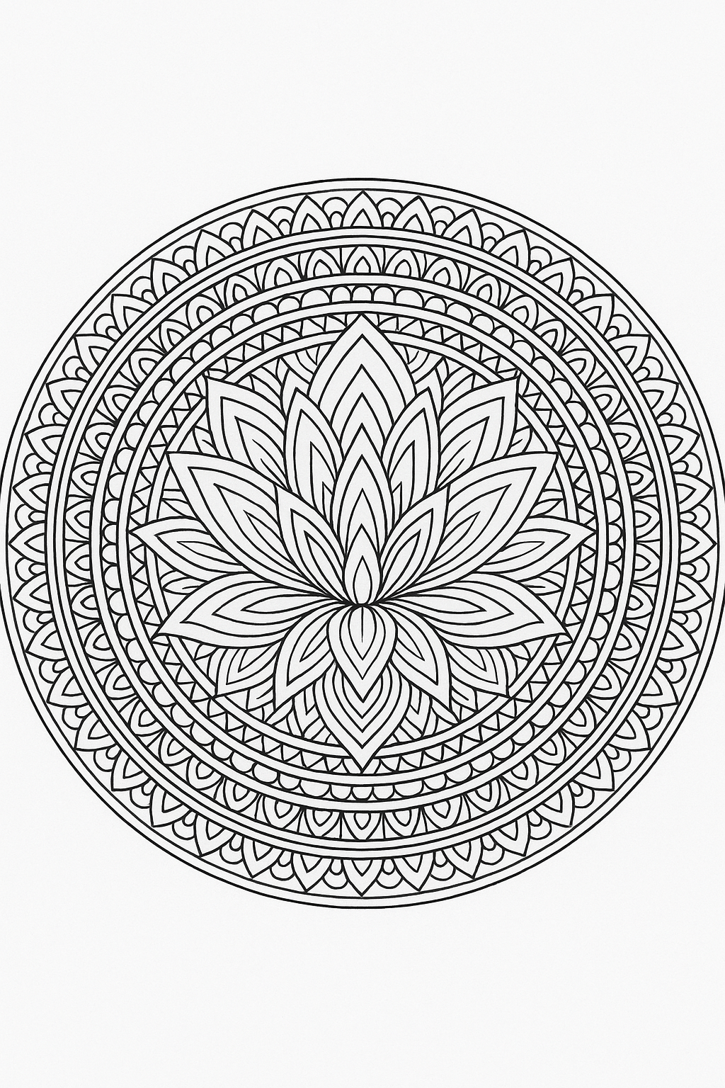 Mandala Coloring Pages